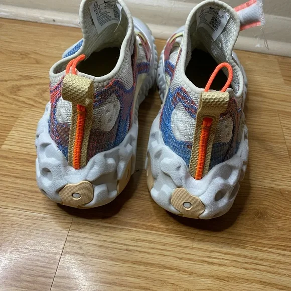 Nike ISPA OverReact Flyknit 'Light Bone' CD9664-100 size 8.5 - Picture 5 of 6